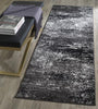 Load image into Gallery viewer, Adirondack Silver/Black 2&#39;6&quot; x 8&#39; Runner Rug ERUG169