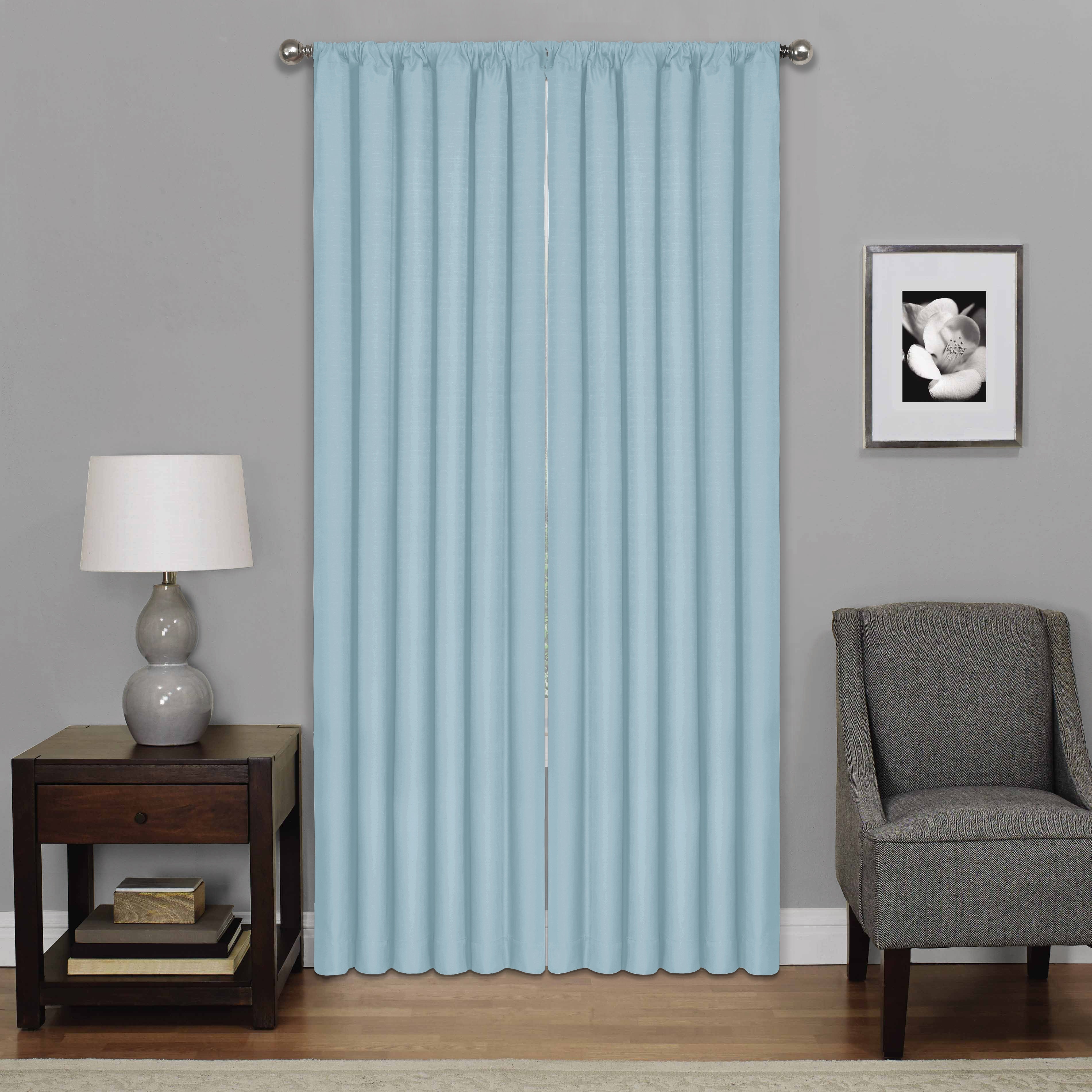Blackout Rod Pocket Energy-Efficient Curtain Panel RA154