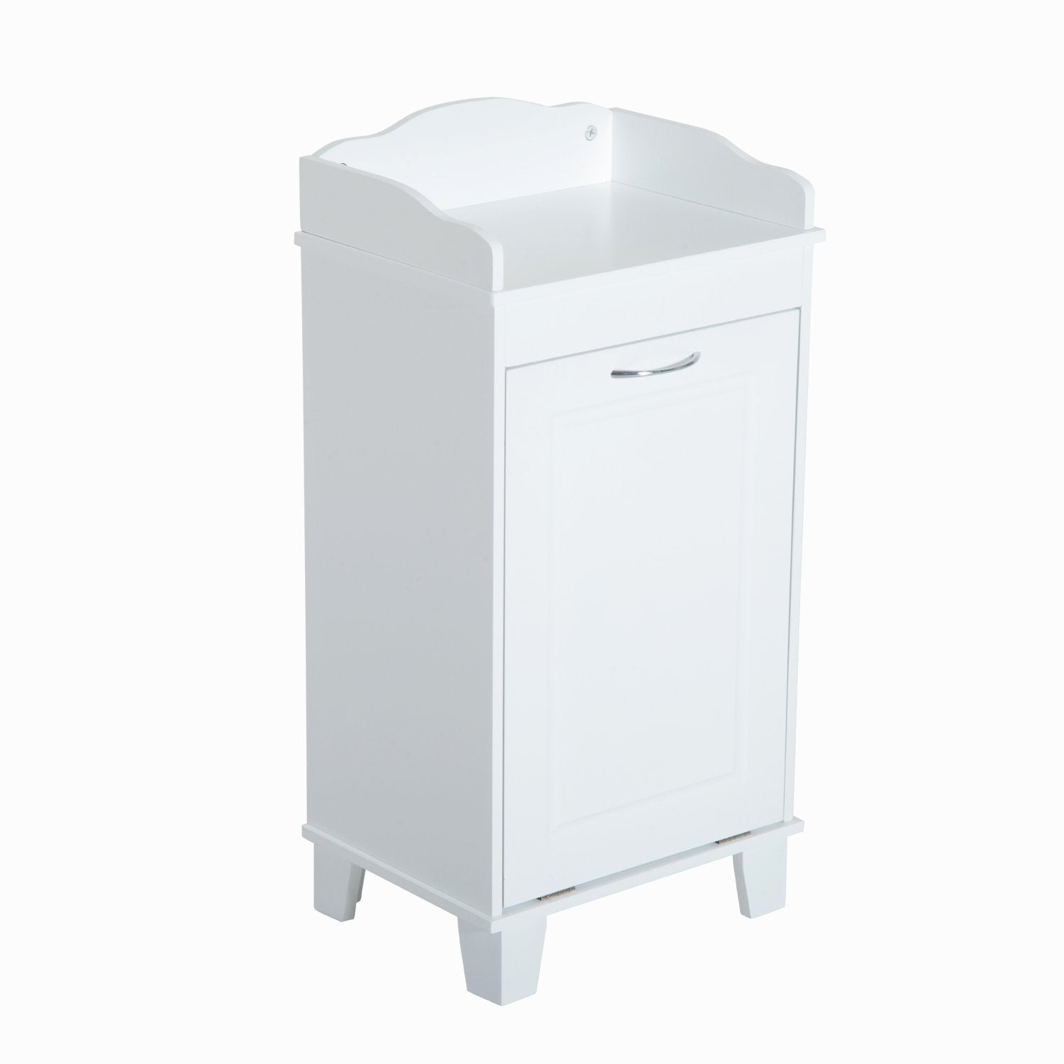 HomCom 31" Modern Country Free Standing Bathroom Tilt Out Laundry Hamper CL693