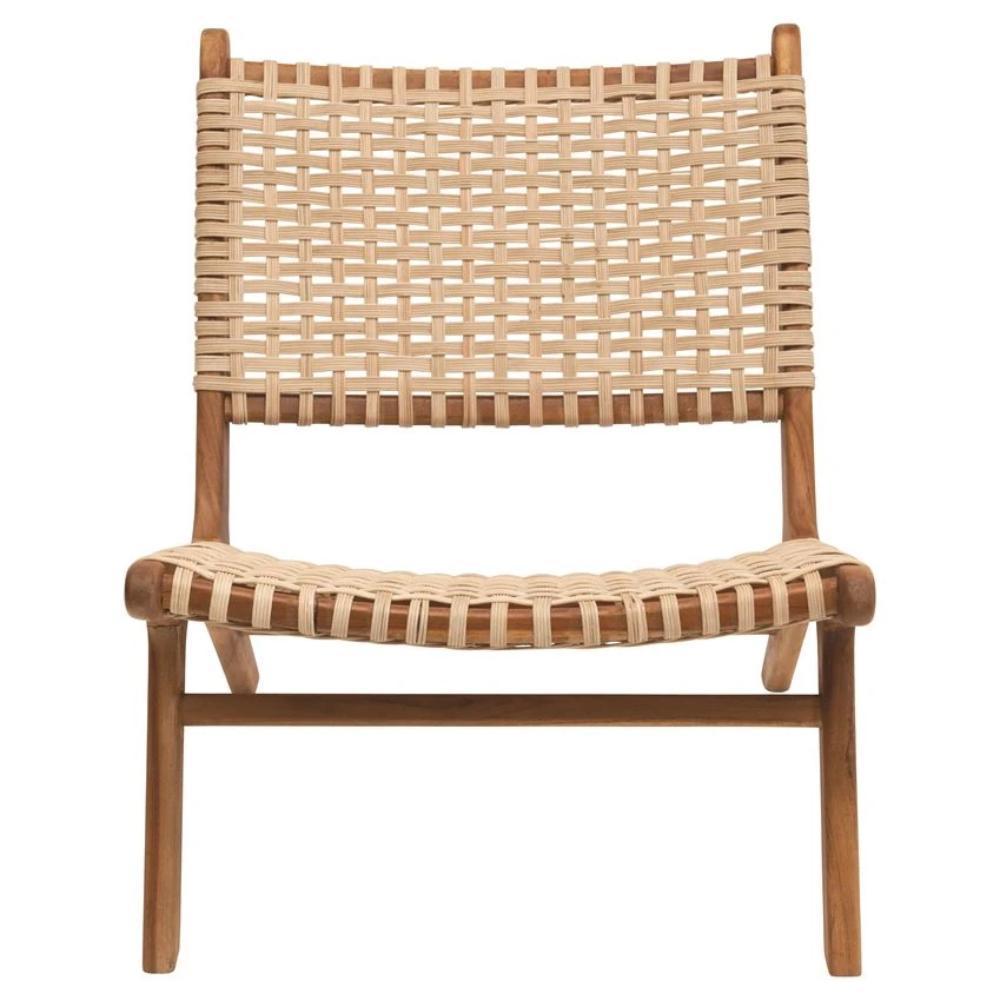 Woven Rattan Accent Chair