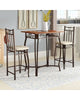 Barcelona 3 Piece Counter Height Pub Table Set August Grove 7115