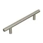 Bar Pulls 5-1/16 in. (128 mm) Center-to-Center Sterling Nickel Drawer Pull (10-Pack)