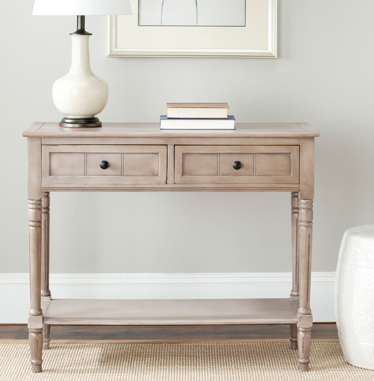 Samantha Console Table, Vintage Gray (#K2906)