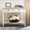 Samantha Console Table, Distressed Cream (#K2653)
