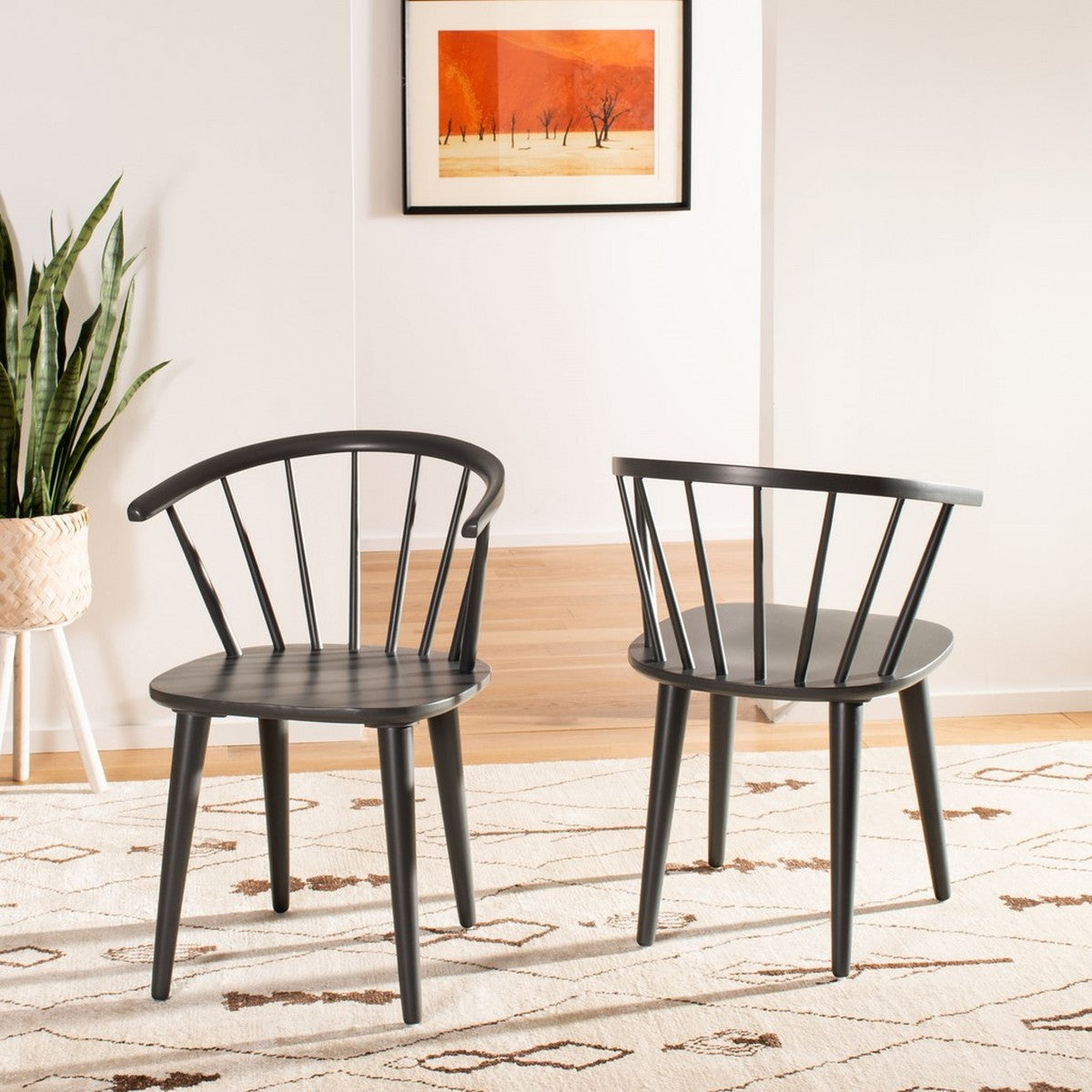 Blanchard 18'' H Curved Spindle Side Chair *Set of 2* LX4654