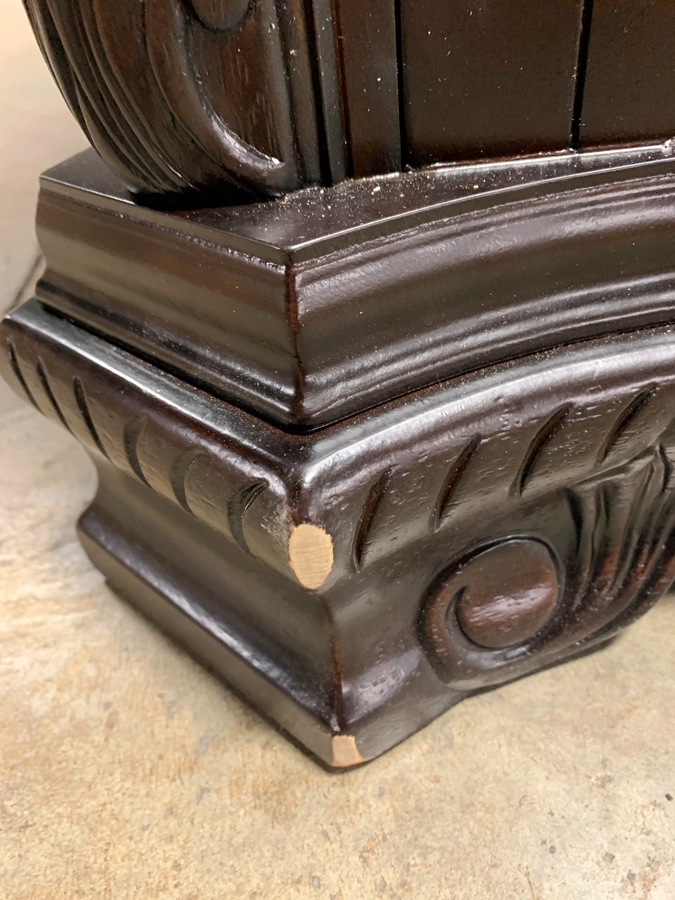 *AS-IS* Brown Abagail 60'' Wide 5 Drawer Wood Buffet Table