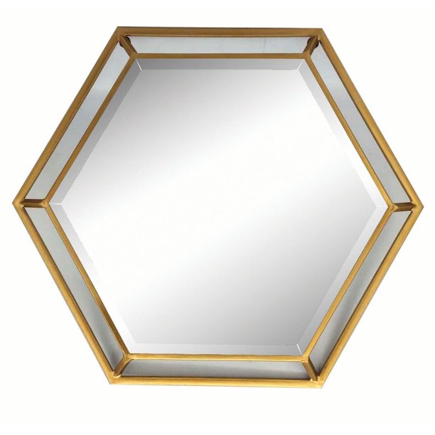 Hexagon Wall Mirror Dr215