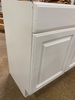 Project Source White Single Sink Bathroom Vanity
