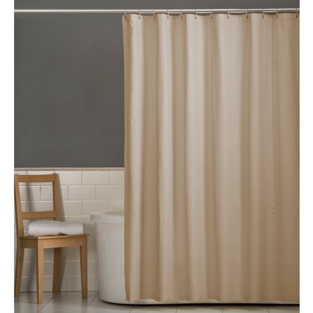 Microfiber Water Repellent Microfiber Fabric Shower Curtain or Liner