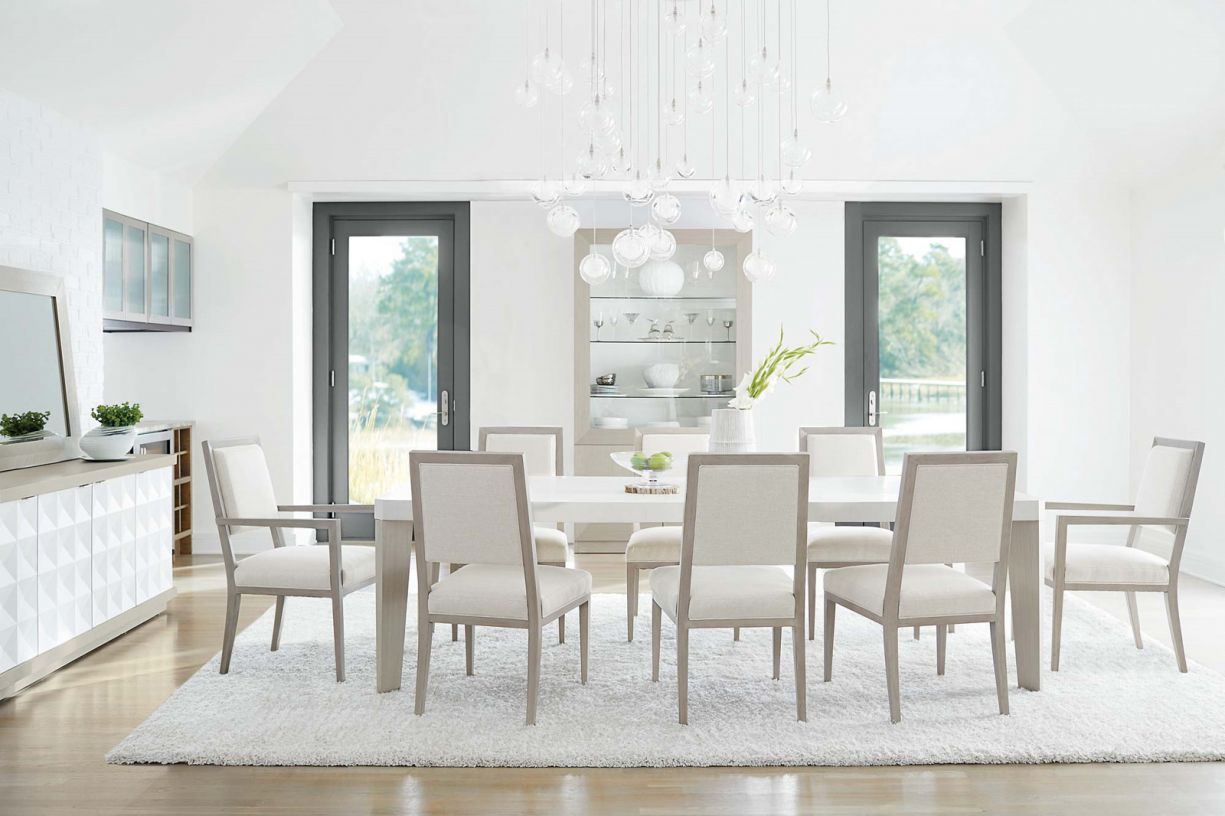 Bernhardt  Axiom Arm Chair (Set of 10) in Linear Gray MG293