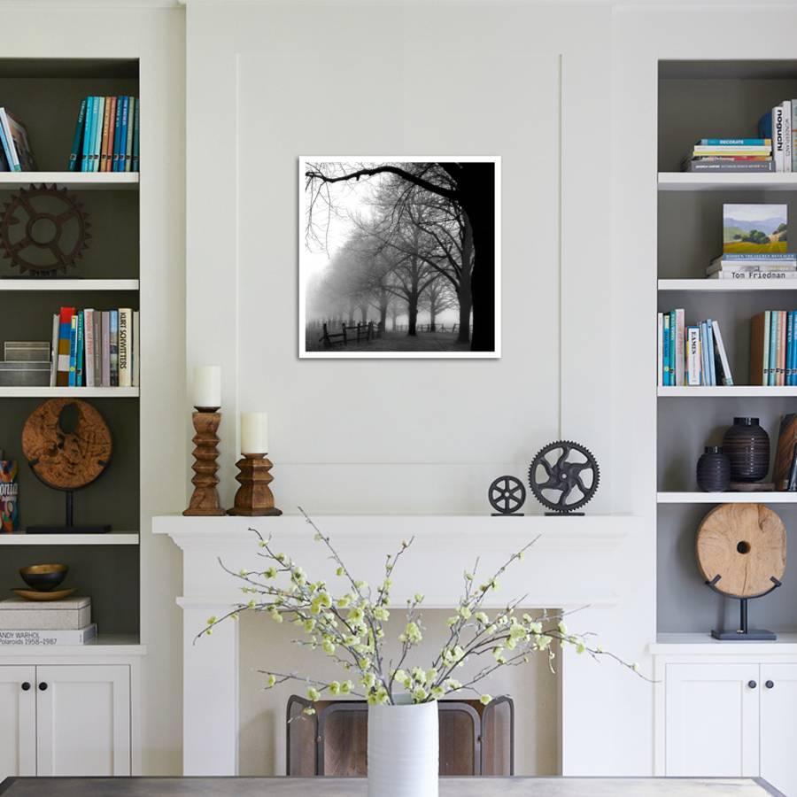 Black and White Morning 32" x 32"  ss710
