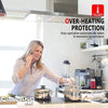 24 in. Vitro Ceramic Surface Built-in Modular Electric Induction Cooktop in Black, 4-Elements K7084