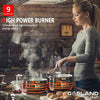 24 in. Vitro Ceramic Surface Built-in Modular Electric Induction Cooktop in Black, 4-Elements K7084