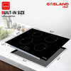 24 in. Vitro Ceramic Surface Built-in Modular Electric Induction Cooktop in Black, 4-Elements K7084