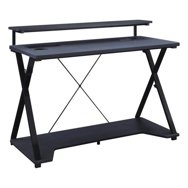 47 in. Rectangular Black Computer Gaming Desk  K7162