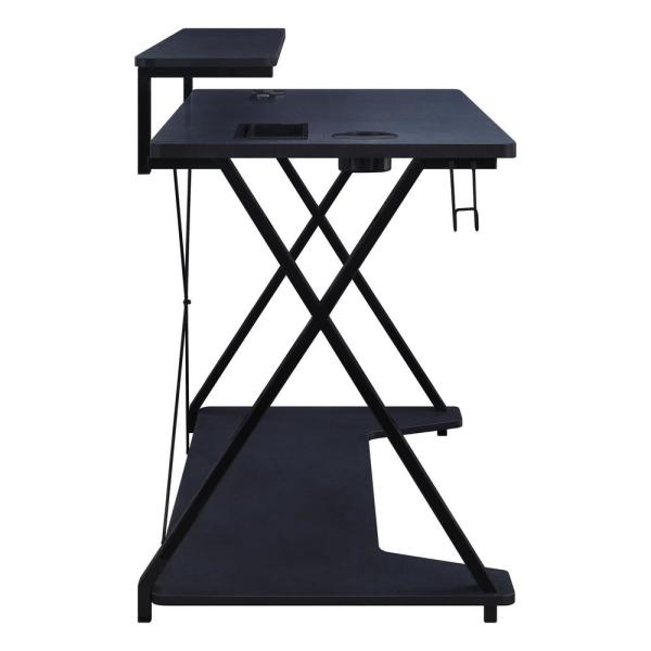 47 in. Rectangular Black Computer Gaming Desk  K7162