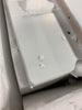 36 in. White Wall Retractable Accordion Drying Rack