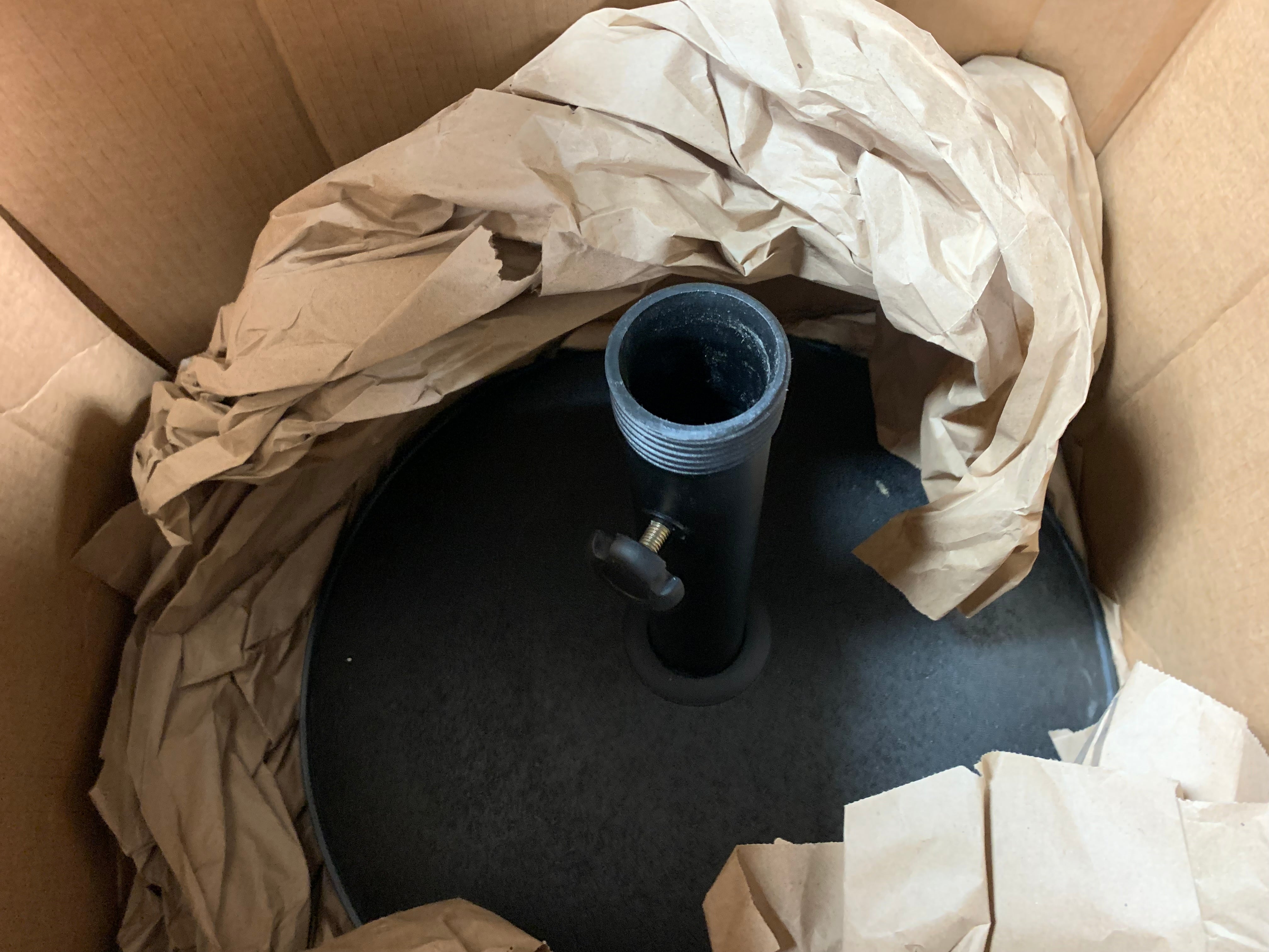 Black Fiqueroa Free Standing Umbrella Base
