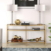 Vega brass console table Dr163