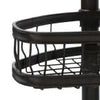 York 5 to 9 ft. Tension Pole Shower Caddy in Bronze