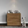Myra 1-Light Brushed Nickel Pendant with Seeded Glass Shade