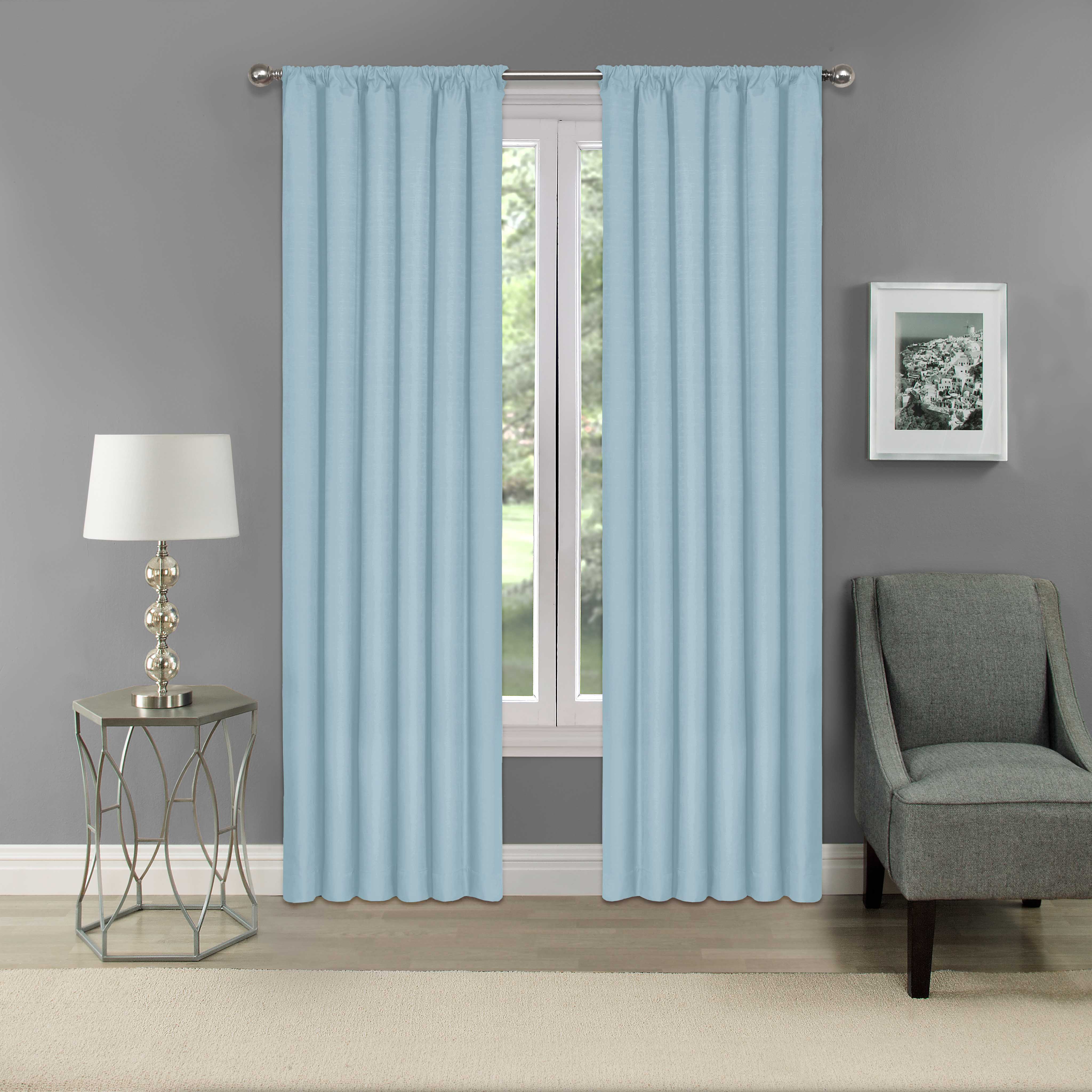 Blackout Rod Pocket Energy-Efficient Curtain Panel RA154
