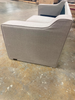 Bailey Fabric Sectional Piece, Grey AS IS - OP042