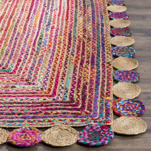 Cape Cod Red/Multi 4 ft. x 6 ft. Area Rug ERUG65