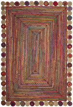 Load image into Gallery viewer, Cape Cod Red/Multi 4 ft. x 6 ft. Area Rug ERUG65
