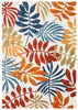 Cabana Power Loomed Cream/Red 9' x 12' Area Rug #142R