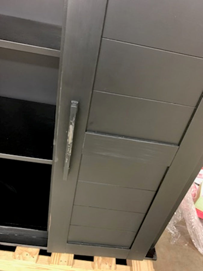 Black 68" Wide  Dining Hutch CL958