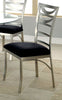 SET OF 2 Roxo Microfiber Side Chair