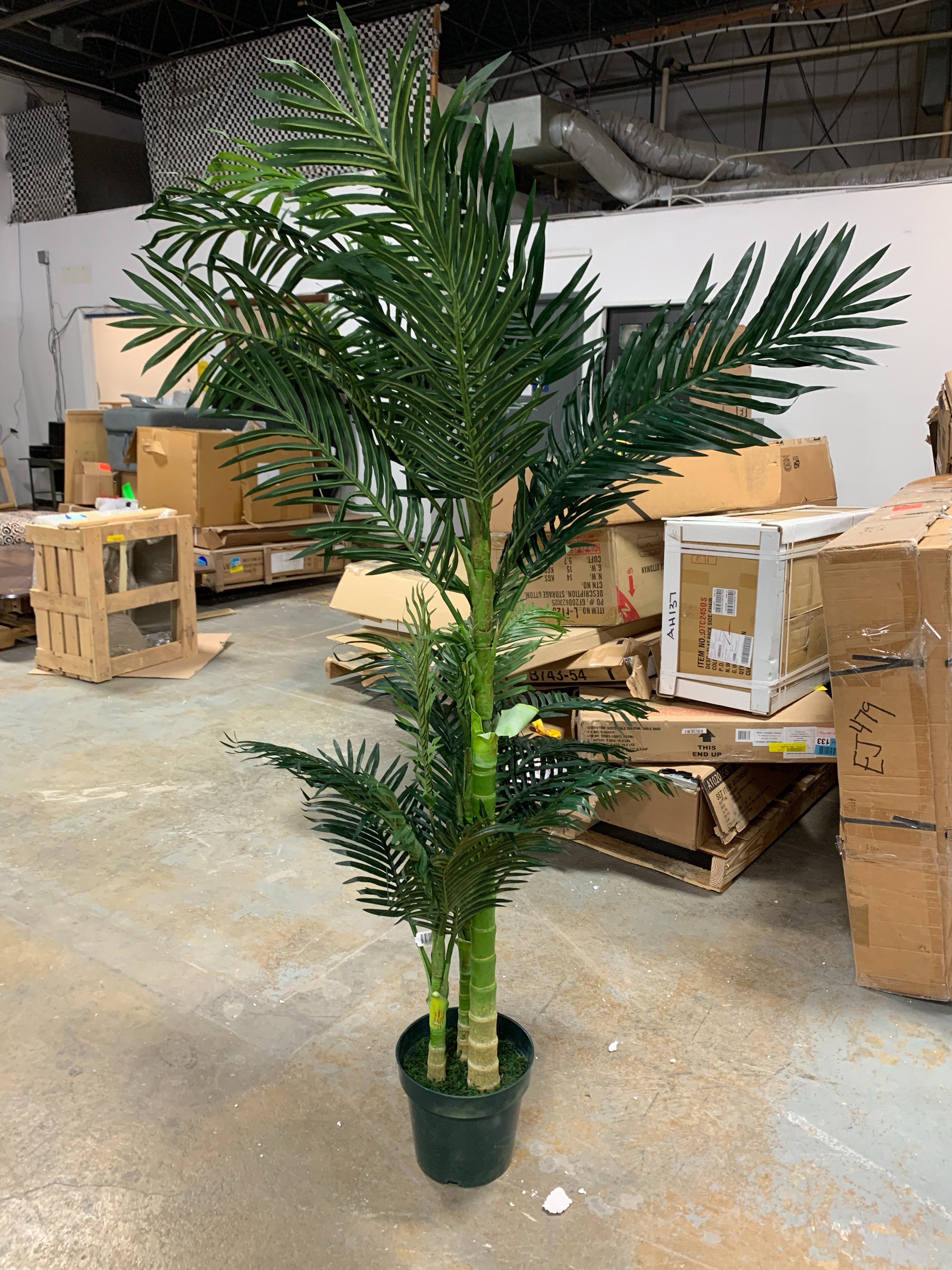 78" Artificial Palm Tree in Pot EJ513