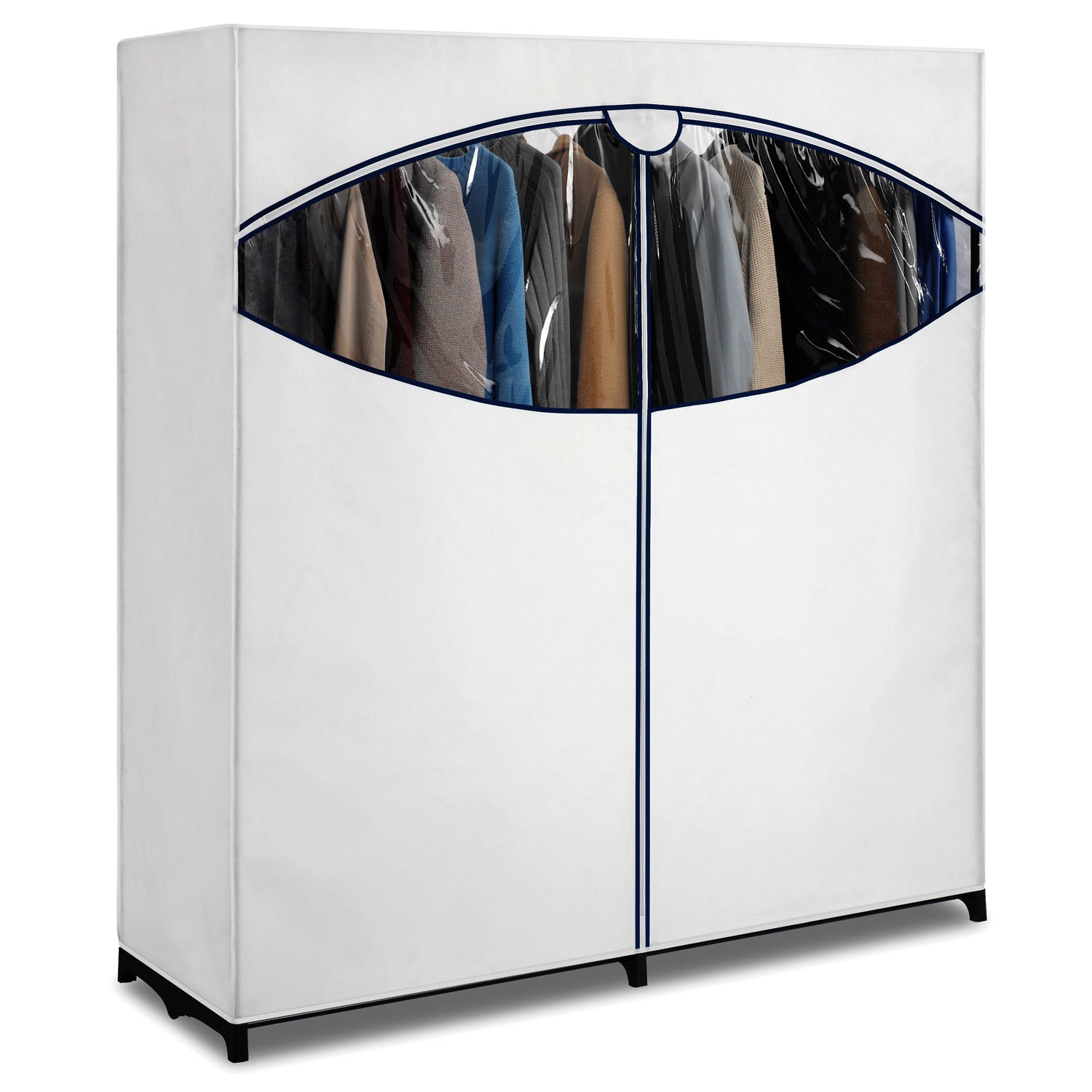 Whitmor 60" Polypro Clothes Closet, White LX4645