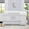 Load image into Gallery viewer, Bentley S 4-in-1 Convertible Baby Crib and Changer, White