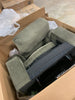 Leroux 38'' Wide Power Standard Recliner with Massager