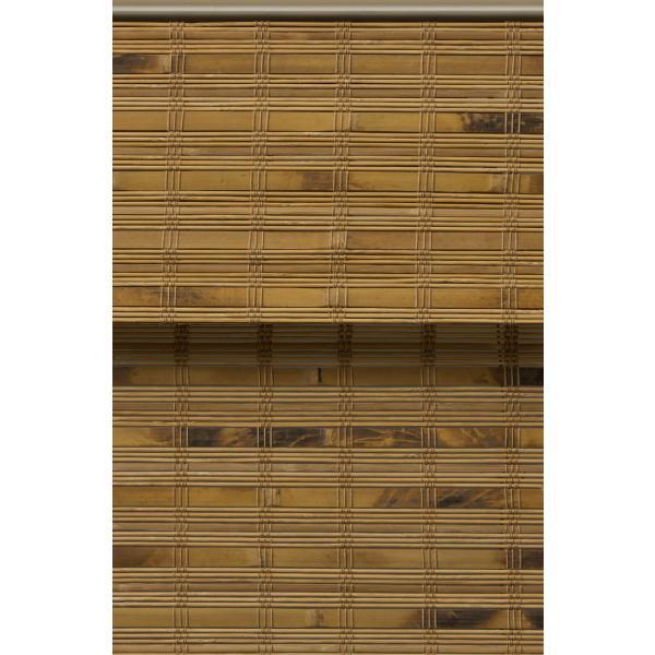 Set of 2 - Dali Native Cordless Light Filtering Bamboo Woven Roman Shade - 40" x 60" (#K3216)