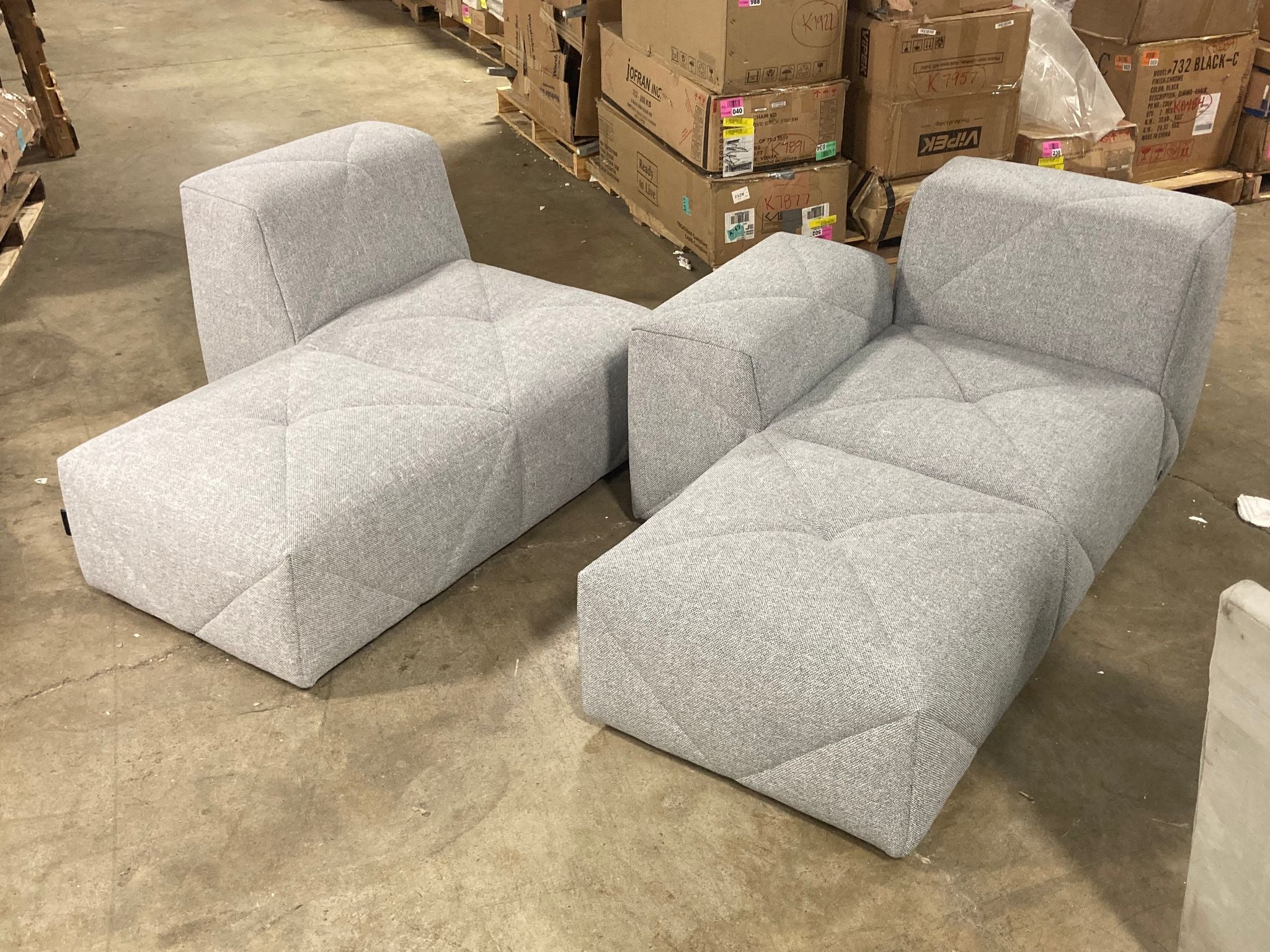Bff sofa composition by Marcel Wanders, from moooi OP074 (2 boxes)