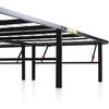 Classic Brands Hercules 14 Inch Metal Platform Foundation Bed Frame, Black, King pt1137