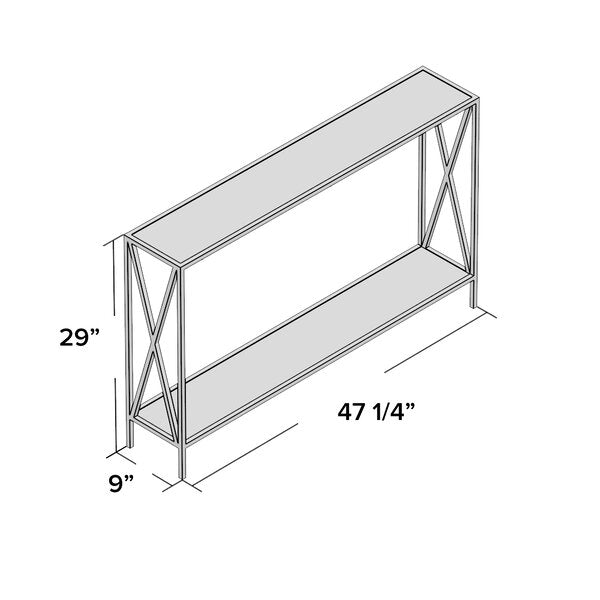 47.25" Console Table #LX2048