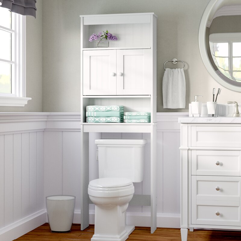 23.25" W x 66.5" H Over the Toilet Storage - #8444T