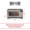Red Knobs 1.1 Cu. Ft. Elite Countertop Oven #HA770