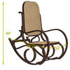 Walnut Bentwood Rocker #LX683