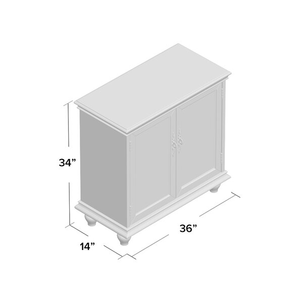 Biscay 2 Door Accent Cabinet (#K6712)