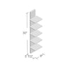Utility Column Spine Wall Shelf, White (#K6830)