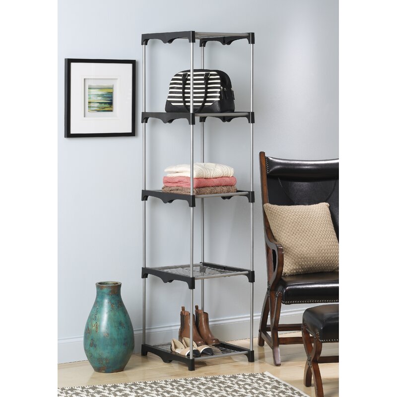 Cadence 67.88" H x 19.5" 5 Tier Closet Tower #LX1998