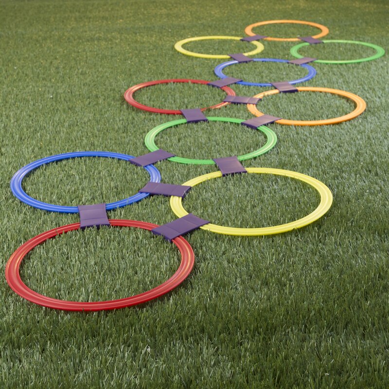 Hopscotch Ring Agility Training Equipment #LX1999
