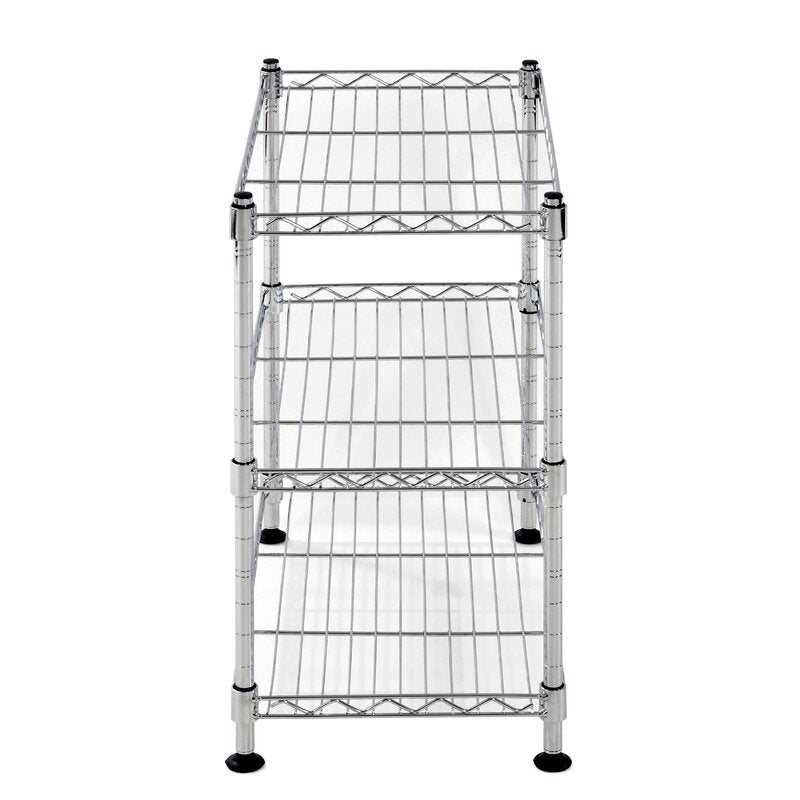 (STEEL) Supreme Wide 3 Shelf Shelving Unit Starter #LX2021