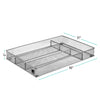 4 Compartment Cutlery Tray, Silver (#K6570)