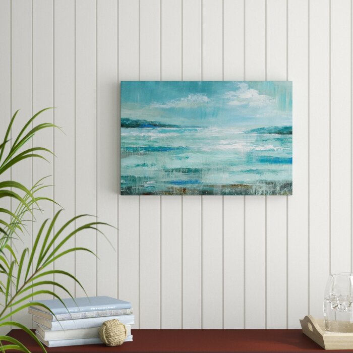 'Isle Inlet' - Picture Frame Print on Canvas DJ360